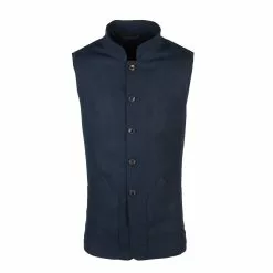 Farlows Linen Rudham Nehru Vest -Lure Fishing Sales Shop f23a0186navyf