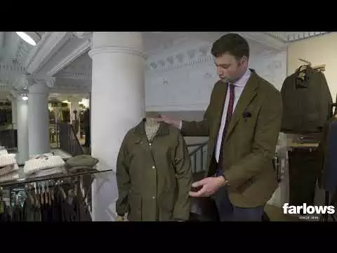 Farlows Ladies Cotswold Dry Wax Field Coat 15 Farlows Ladies Cotswold Dry Wax Field Coat - Image 13