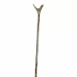 Classic Canes Antler Thumbstick With Whistle Hazel Shaft