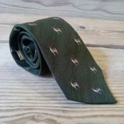 Farlows Stood Stag Silk Tie 9 Farlows Stood Stag Silk Tie -Lure Fishing Sales Shop stag tie 2 1